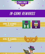 AShe's Mardi Gras in game rewards
