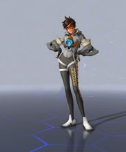 TRACER OVERWATCH LEAGUE GRAY